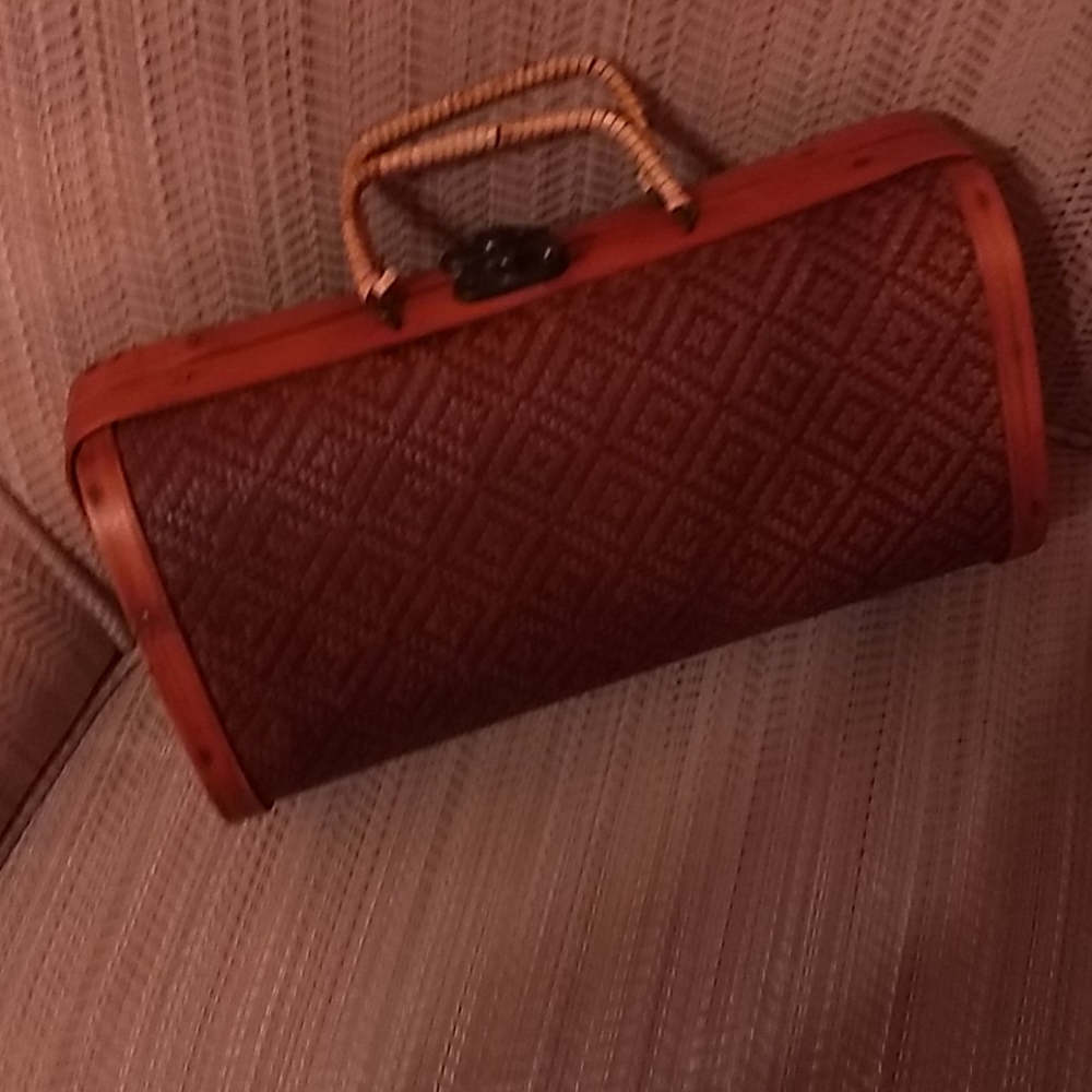 Wooden purse